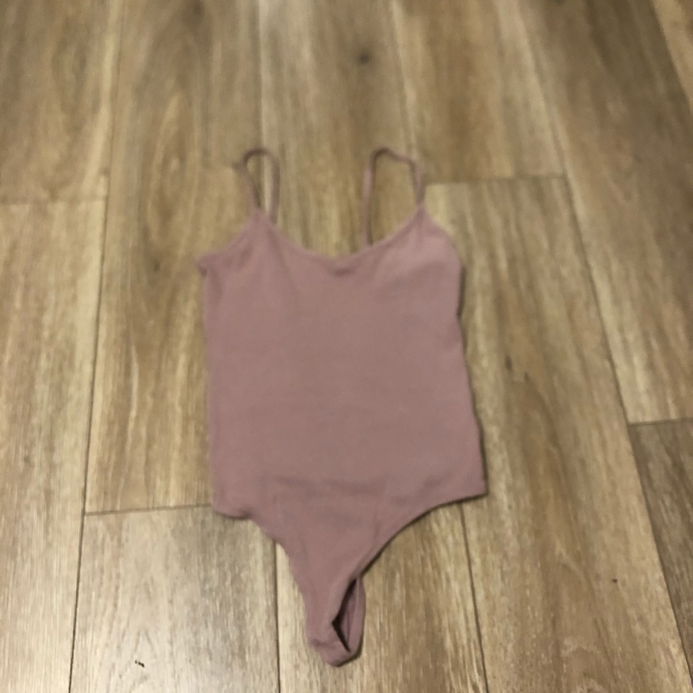Mauve Sleeveless Bodysuit